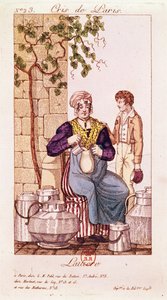 Milkmaid by French School